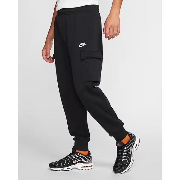 Nike Sportswear Club Fleece Men's Cargo Pants - Size Small - Picture 1 of 5